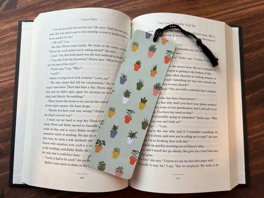 Potted Plants Bookmark