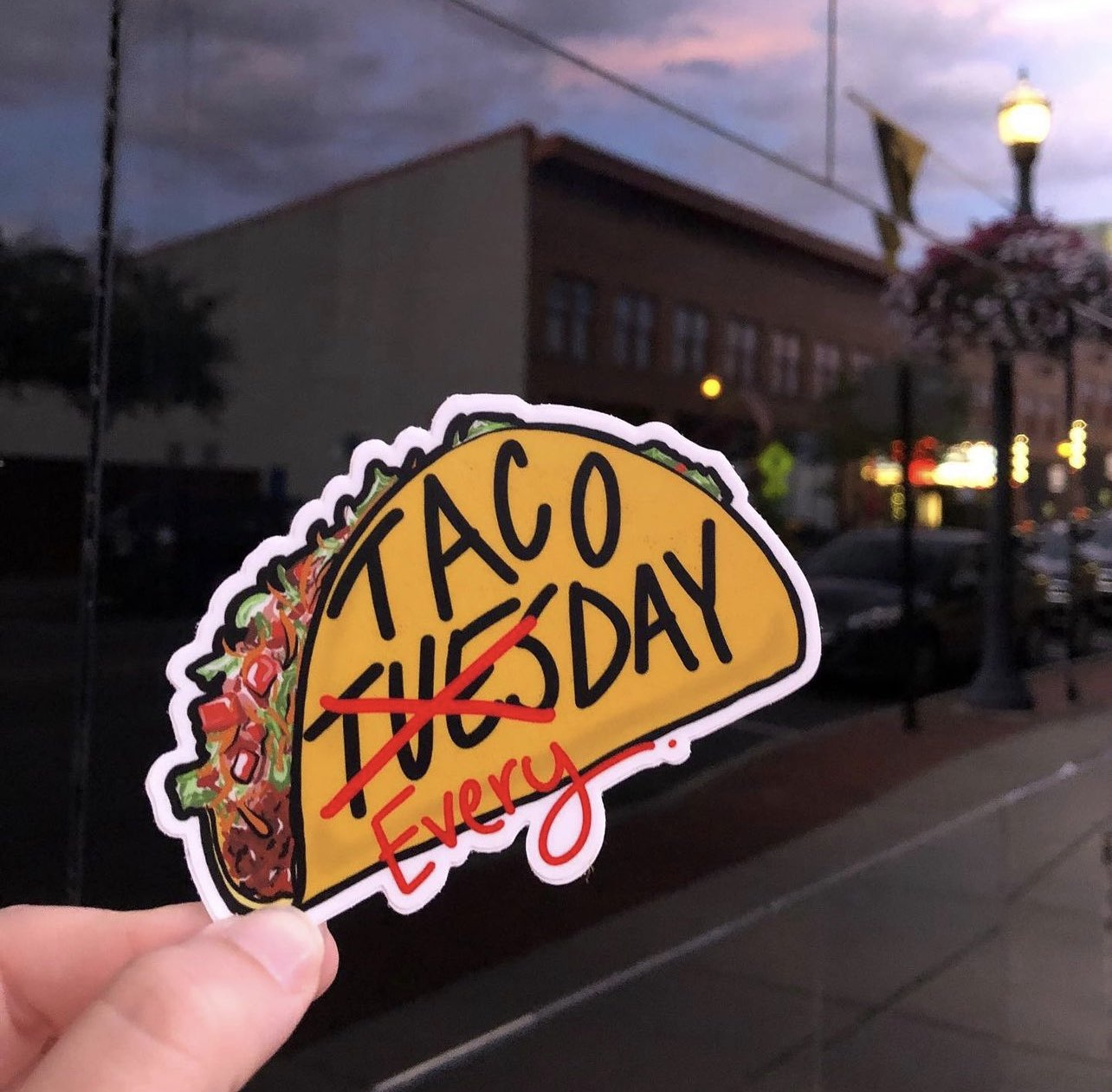 Taco Tuesday (Everyday) Sticker