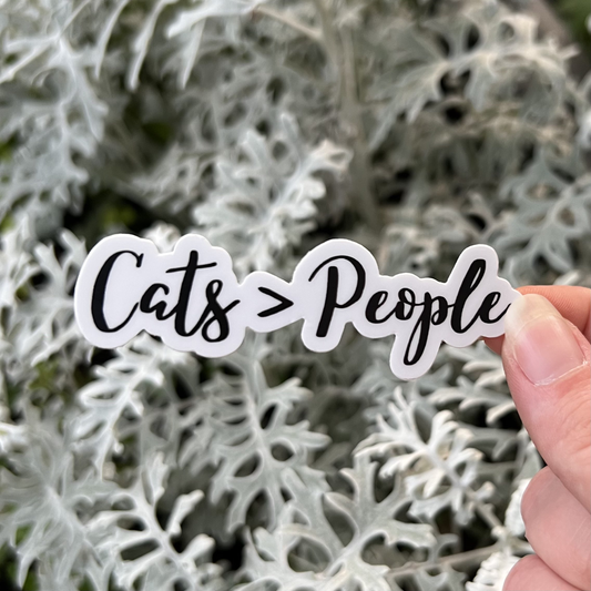 Cats > People Sticker